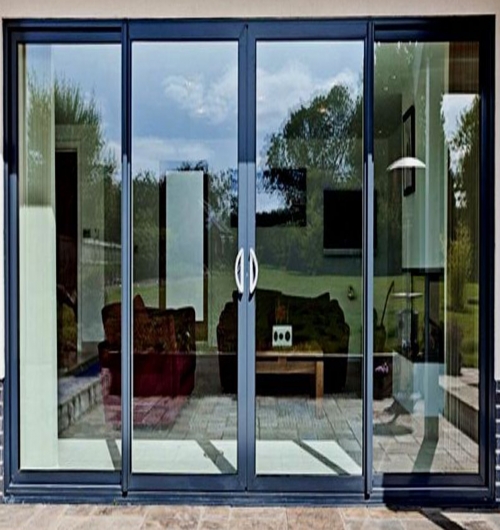 Входные и раздвижные алюминиевые двери