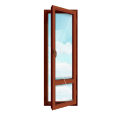 деревянная балконная дверь